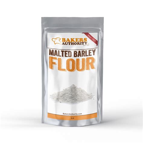is malted barley flour halal